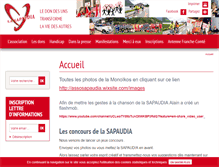 Tablet Screenshot of lasapaudia.com